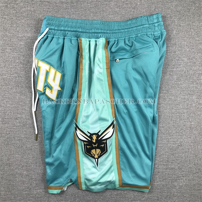 Short Charlotte Hornets Ville Just Don 2023-24 Vert